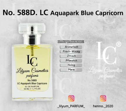 588D. LC Aquapark Blue Capricorn