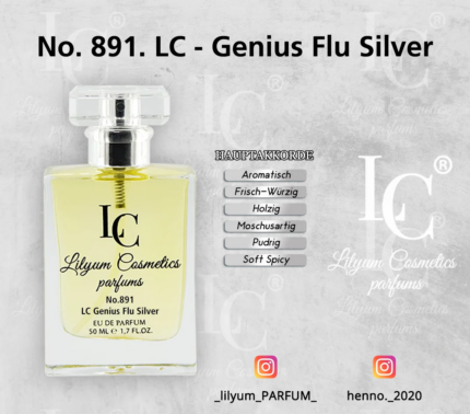 891. LC Genius Flu Silver