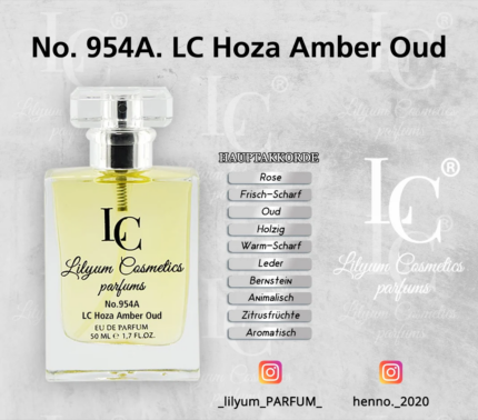 954A. LC Hoza Amber Oud