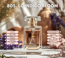 805. LC Indigo Bloom