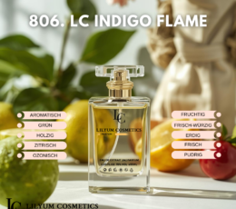 806. LC Indigo Flame
